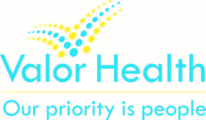 Logo for Valor Health located at 1202 East Locust Street in Emmett, Idaho 83617