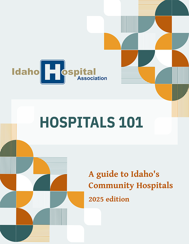 The is an image of the cover for Hospitals 101 2025 Edition