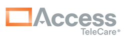 This is a logo for Access TeleCare