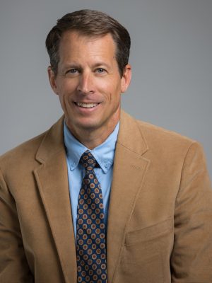 This is a photo of Darin Dransfield, CEO of Franklin County Medical Center in Preston, ID